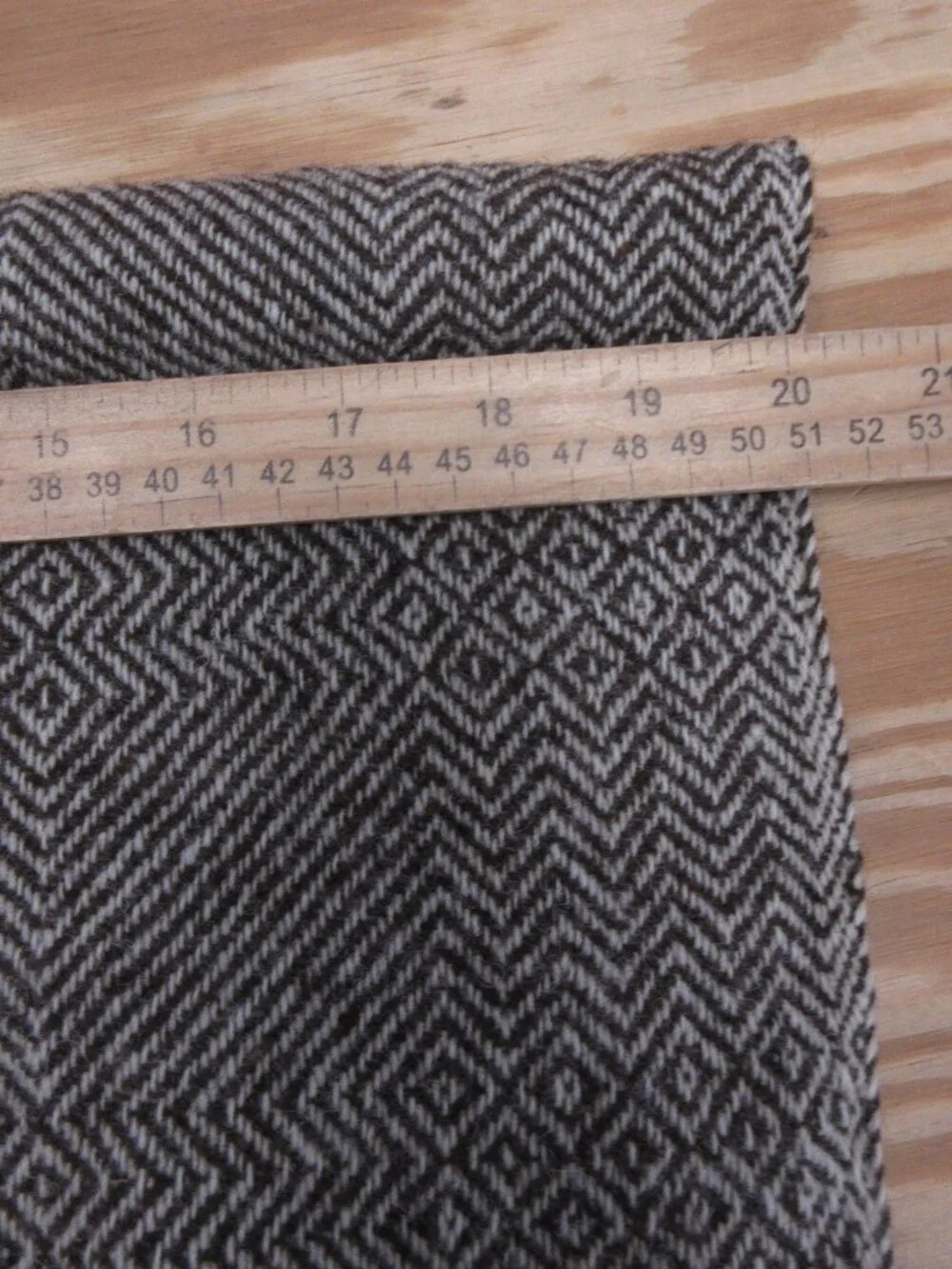 VINTAGE Downeaster Scarf Dunlop Weavers Wool Handwoven Maine USA NEW